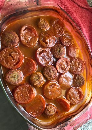 صورة لوصفة صينية كفته بالبطاط