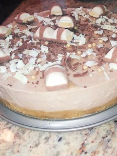 Una foto de Tarta de Kinder Bueno 🍰 😋