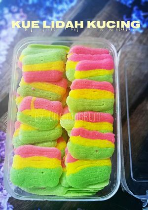 Foto resep Kue lidah kucing (no loyang lidah kucing)