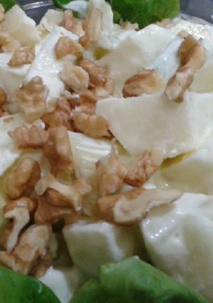 Una foto de Ensalada Waldorf