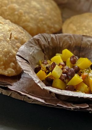 A picture of Chana Masala.