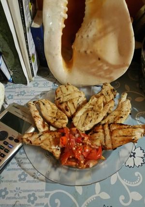 Foto resep Chiken barbeque with sambal matah