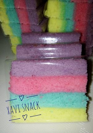 Foto resep Rainbow kukus