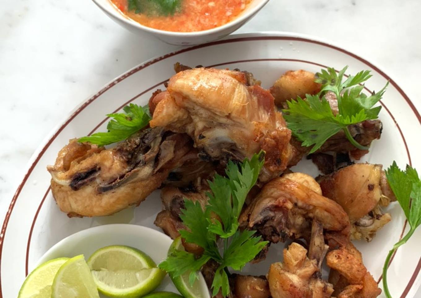 Ayam Goreng Simpel ala Taichan