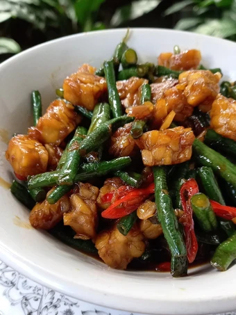 Langkah Gampang Membuat Resep Oseng Tempe Kecap Kacang Panjang yang Lezat Sekali Anti Ribet, Mantap Sekali