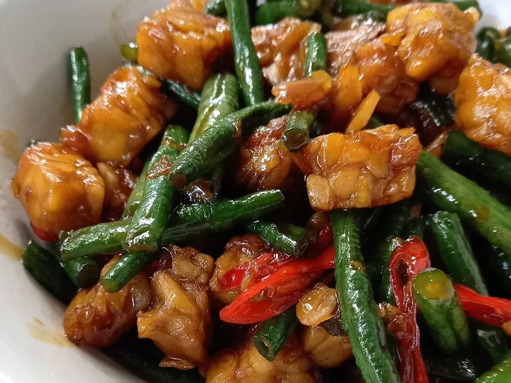 Langkah Gampang Membuat Resep Oseng Tempe Kecap Kacang Panjang yang Lezat Sekali Anti Ribet, Mantap Sekali