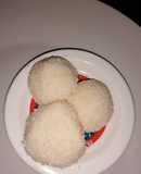 Bolitas de coco con leche condensada