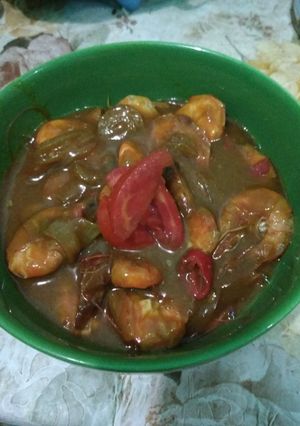 Foto resep Udang Saos Padang