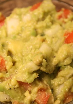 A picture of Guacamole Chutney | Avocado Chutney.