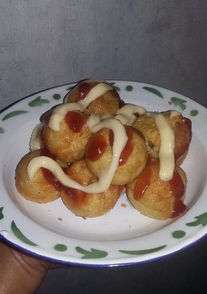 Foto resep Takoyaki isi sosis