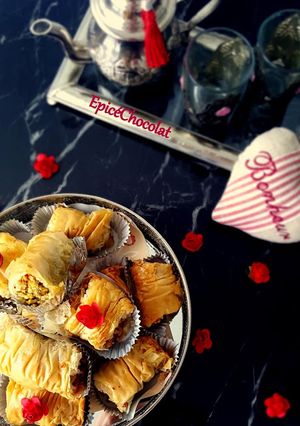 Une photo de Baklawas Amandes et Pistaches
