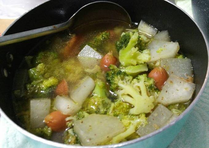 Resep: Sop LoBroSis with bumbu indomie Simpel