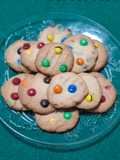 Galletas de m&m's