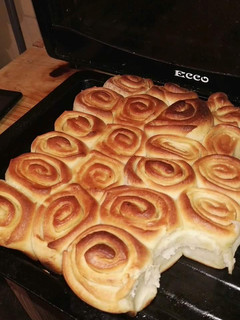 A picture of Spiral buns.