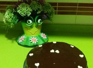 Una foto de Tarta sacher con Thermomix