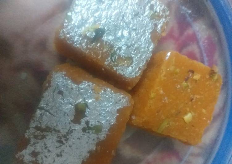 Besan burfi