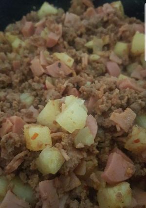 Una foto de Tacos de Discada con Piña
