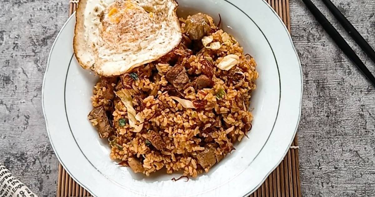 Resep Nasi Goreng Kare Kambing oleh nidarudi - Cookpad