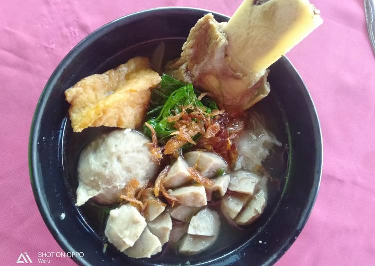 Bakso rusuk homemade