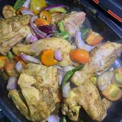 รูปของ Steamed Chicken sauce