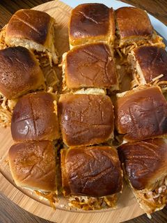 A picture of Spaghetti sliders.