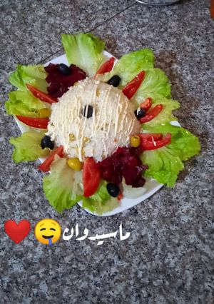 صورة لوصفة ماسيدوان🍚🥬🍅