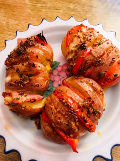 Una foto de Papas rellenas ♥️