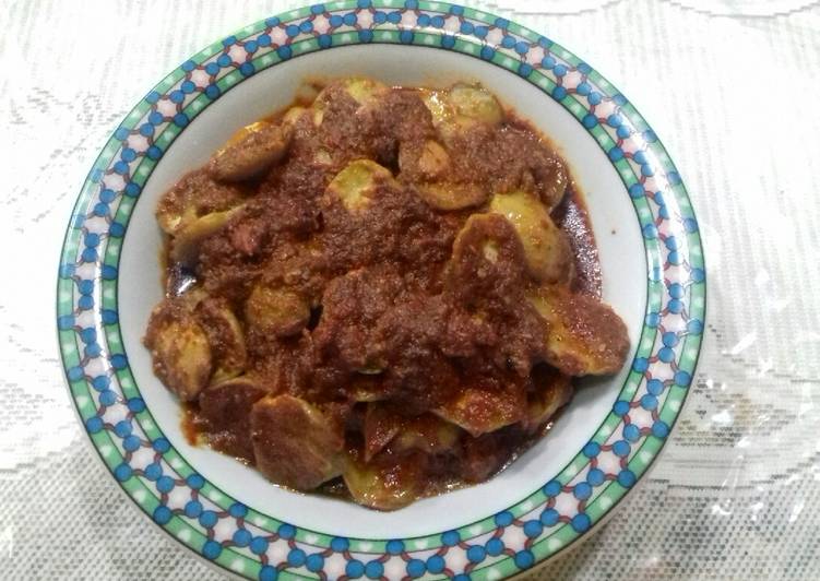 Resep Jengkol pedas manis simpel yang Lezat