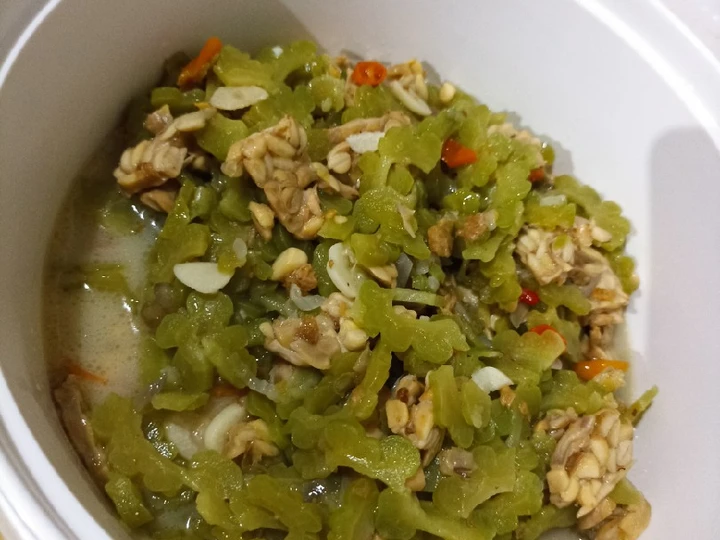 Langkah Mudah untuk Membuat Resep Sambal Goreng Pare + Tempe (pakai Fibercreme) yang Sempurna Anti Ribet, Uenak Banget