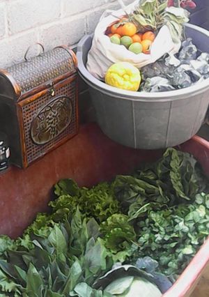 Una foto de Batido poderoso verde