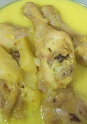 Foto resep Opor ayam kuah susu