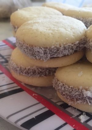 Una foto de Alfajores de Maizena