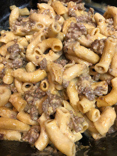 A picture of Homemade Hamburger Helper.