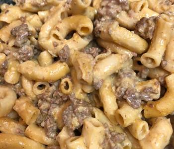 Unique Cuisine Homemade Hamburger Helper Delicious Nutritious