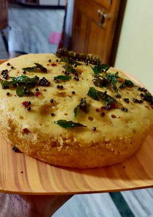 A picture of Khaman Dhokla(Besan Dhokla).