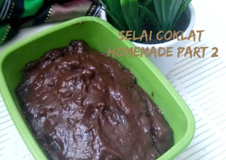 Selai coklat homemade part 2