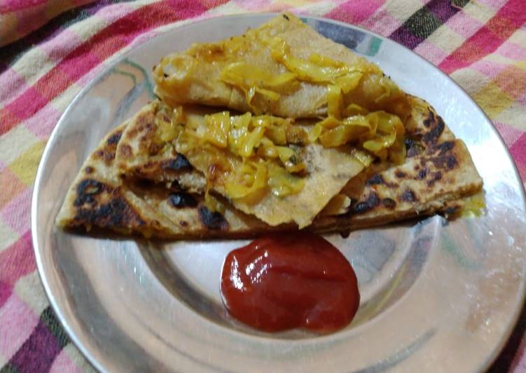 Simple Way to Make Ultimate Cabbage paratha