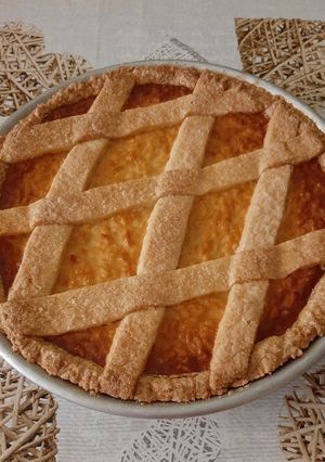 A picture of Gluten-Free Rice Pastiera.