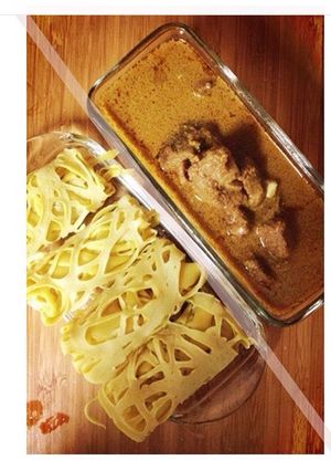 Foto resep Roti Jala Kari Daging Sapi