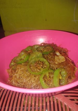 Foto resep Tumis bihun cabe simple