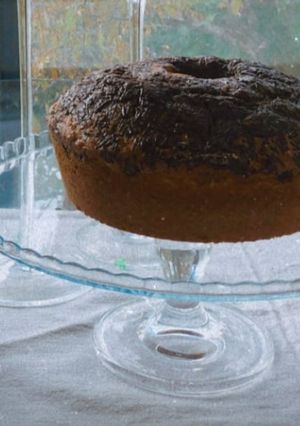 Foto de Bolo de Cenoura com Cobertura de Chocolate