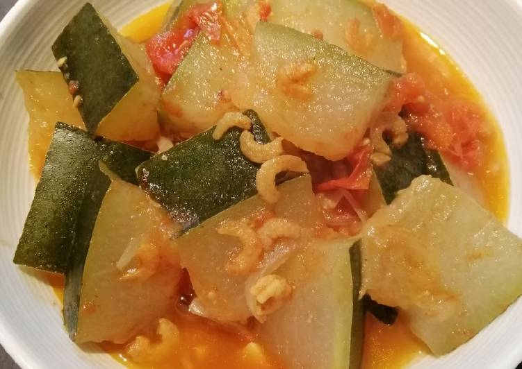 Steps to Cook Appetizing Winter Melon Sauteed