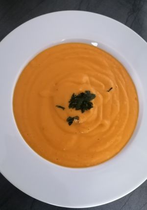 Egy kis őszi Kürbis krém leves recept fotója