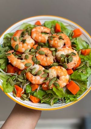 Hình của món Salad Tôm Eat Clean 🦐.