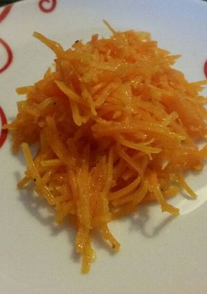 Une photo de Butternut râpée