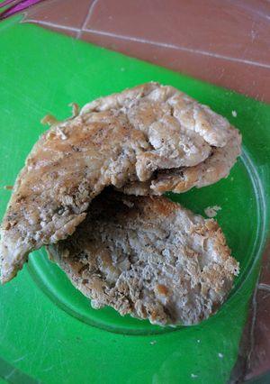 A picture of Жареные куриные грудки.
