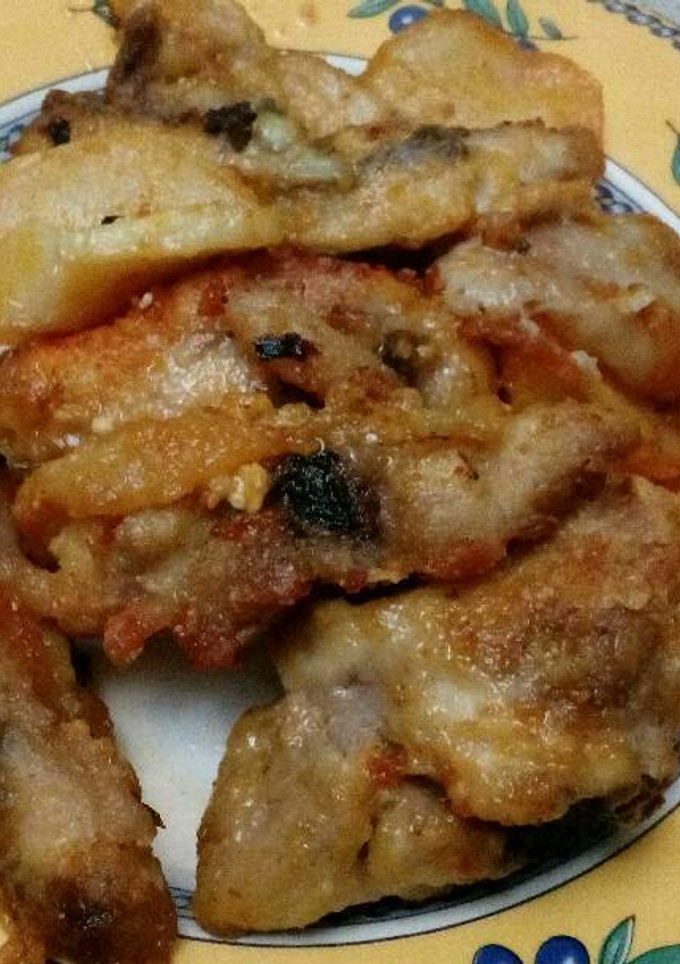 Una foto de Pollo al horno con patatas panaderas