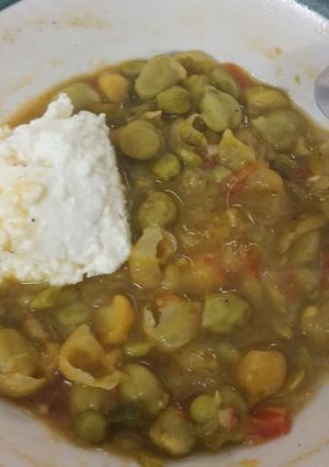 Una foto de Garbanzos guisados
