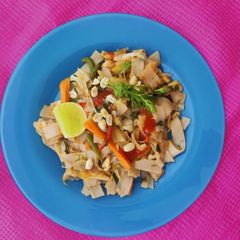 A picture of Pad Thai Noodles.