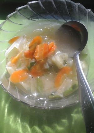 Foto resep SOP sayur rasa ayam (kaldu asli)